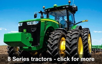 John Deere 8400R Row-Crop tractor