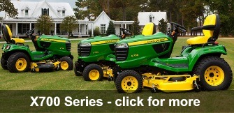 John Deere X700 Signature Series Ride-On Mower